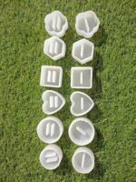Ring Holder mould 12 cavity depth 18mm size 4x4cm Min qty 12pcs..SUO.