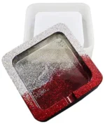 4inch square ash tray mould 10x10cm min qty12pcs..ee.