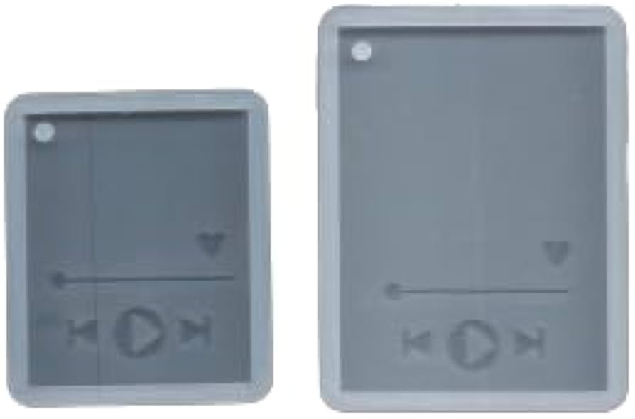 spotify mould2 Spotify music mould 2pcs sat big=6x8cm 5mm depth small=5x6cm 5mm depth min qty 12pcs..ue. - Image 1