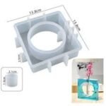 square planter mould with tube 5x5inch min qty 12pcs..seo.