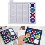 Xoxo Game mould 4mm depth min qty 12pcs..EE.