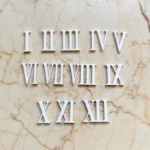 Acrylic number size-thik1.8mm 32mm QTY-min 12 pcs