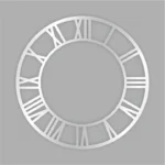 Acrylic clock ring size-thik-1.8mm QTY-min 12 pcs 8 inch