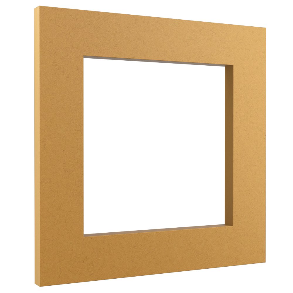 287035 (1) Mdf 16inch Craft Ring Square 20mm.v.15mm tihk 6 pcs pack (On Order) - Image 1