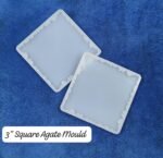 3inch square agate mould min qty 12pcs
