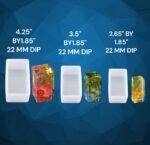 3pcs Blocks mould min qty 12pcs. 4.25inch 3.5inch 2.65inch. - Image 4