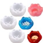 Flower lotus new tea light candle holder QTY-min 12 pcs
