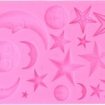 Pink star mould size-19*12cm QTY-min 12 pcs