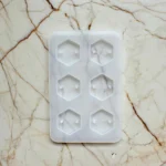 6 cavity Hexagon Rakhi Mould Min qty 12pcs..PO.