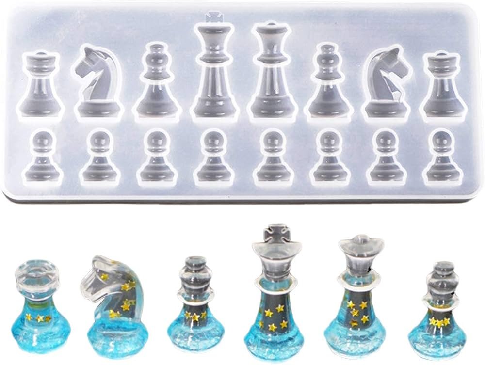 61CXSoSBqpL._AC_UF1000,1000_QL80_ 16 Cavity chess mould size-8.5*20cm QTY-min 12 pcs - Image 1