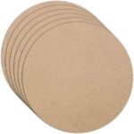 4 inch Round  MDF art crft diy  2mm minqty12 pcs