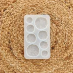 8 cavity Round agate bracelet mould min qty 12pcs - Image 2