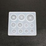11 Cavity button mould size-8*9cm QTY-min 12 pcs