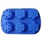 HBR35A-8  6 cavity Round Christmas mould