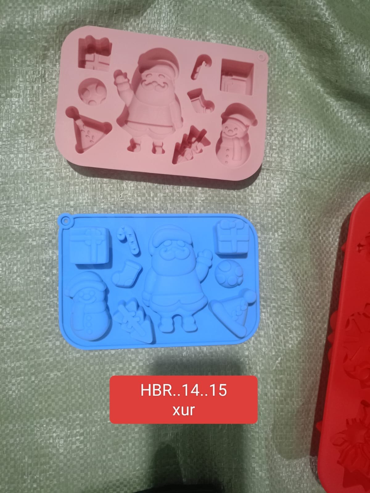 HBR35A-15 HBR35A-15 8 Cavity Chrihmas mould - Image 1