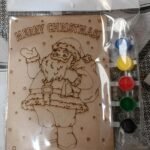 MDF 61..MDF Christmas designs 6x8 inch 2mm thicknes