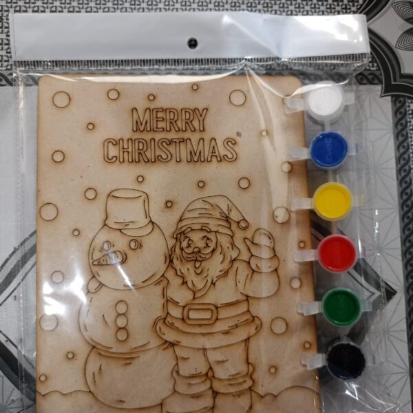 MDF 63.. MDF Christmas designs 6x8 inch 2mm thicknes