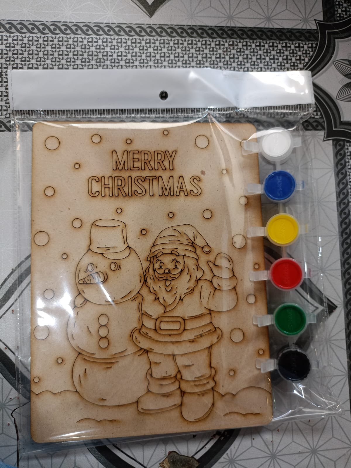 MDF 63 MDF 63.. MDF Christmas designs 6x8 inch 2mm thicknes - Image 1