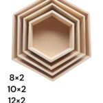 WNTL 14 Hexagone 4pcs tray set