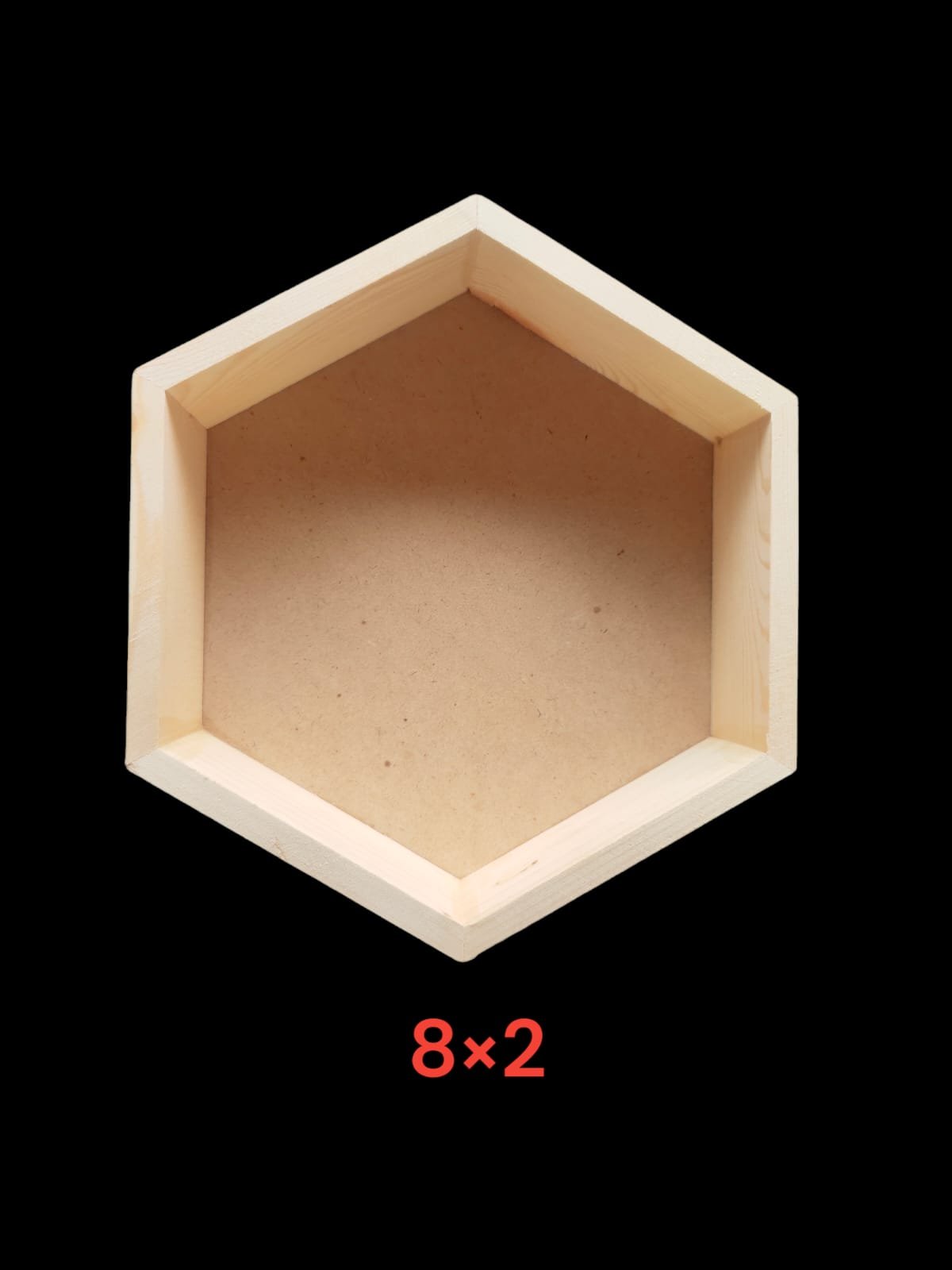 WNTL 15 WNTL 14 A 8 inch Hexagone tray - Image 1