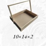 WNTL16.. 10inch squre  Tray with handle