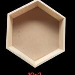 WNTL 14 B 10inch Hexagone tray