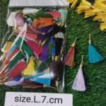 Mix colour tassle /- QTY-120 PCS PKT