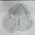 White leaf 3 cavity mould size-14.5*13*1.1 QTY-min 12 pcs