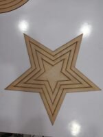 MDF 12inch 2mm thick 12mm .v. Frame round  shape - Image 2
