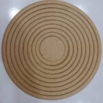 MDF 12inch 2mm thick 12mm .v. Frame round  shape