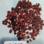 Glass stone Red 4 to 6mm 1 kg bag