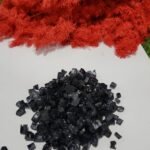 Glass stone Black 4 to 6mm 1kg bag