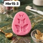 Pink mould butterfly  size 7*5.3*0.8 22grm