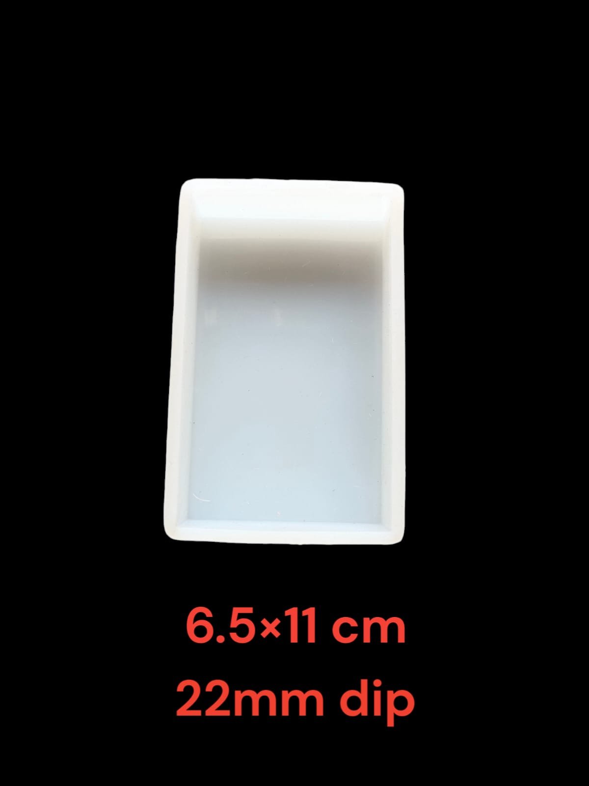 block mould2121 Block mould 6.5x11cm 22mm depth min qty 12pcs - Image 1