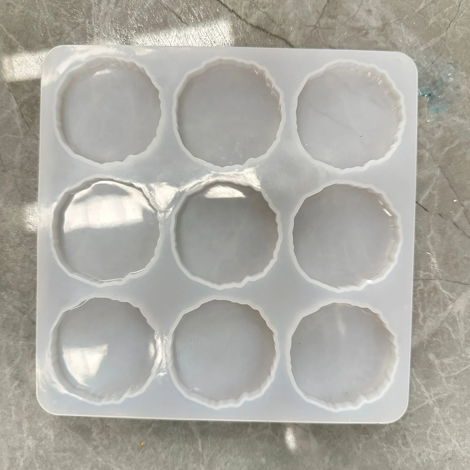 zigzag mould2 2inch zigzag 9 cavity Mould min qty 12pcs - Image 1