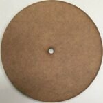 5 inch round clock mdf 3.5 mm center hole