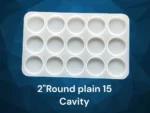 2 keychain round 15 cavity mould