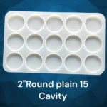 2 keychain round 15 cavity mould