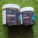 Gesso 500 GRM white and black colour