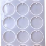 2'' inch keychain Round 15 cavity mould