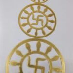 design acrylic swastik 3 inch