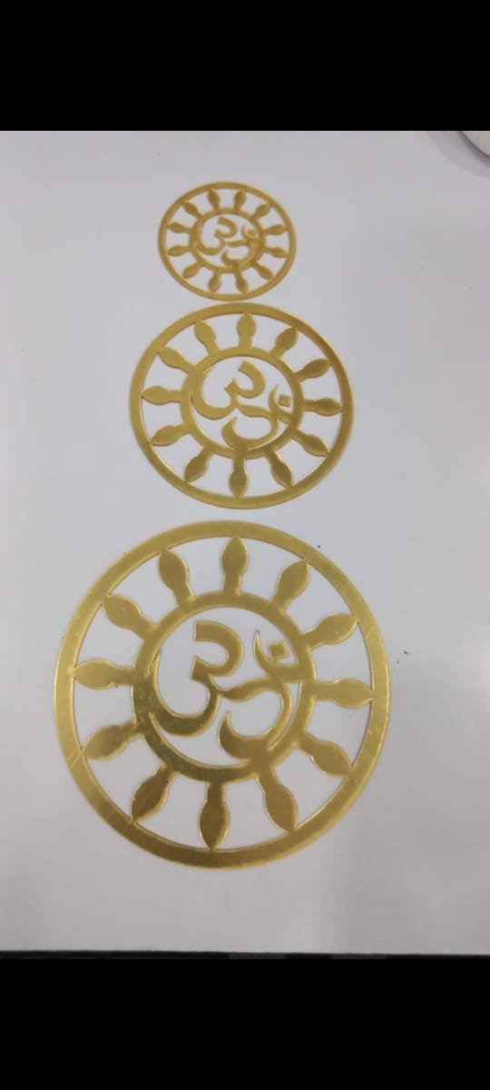 WhatsApp Image 2025-04-16 at 3.34.23 PM Design acrylic OM 2 " INCH - Image 1