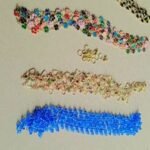 Two in One Chain 24 design  With 12 pcs jumping ring and 6 chain hook  2 mtr