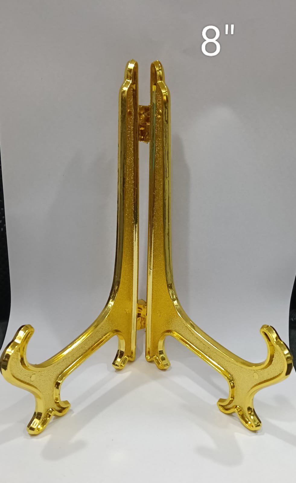 WhatsApp Image 2025-05-09 at 11.45.57 AM Golden Acrylic Stand 8 inch - Image 1