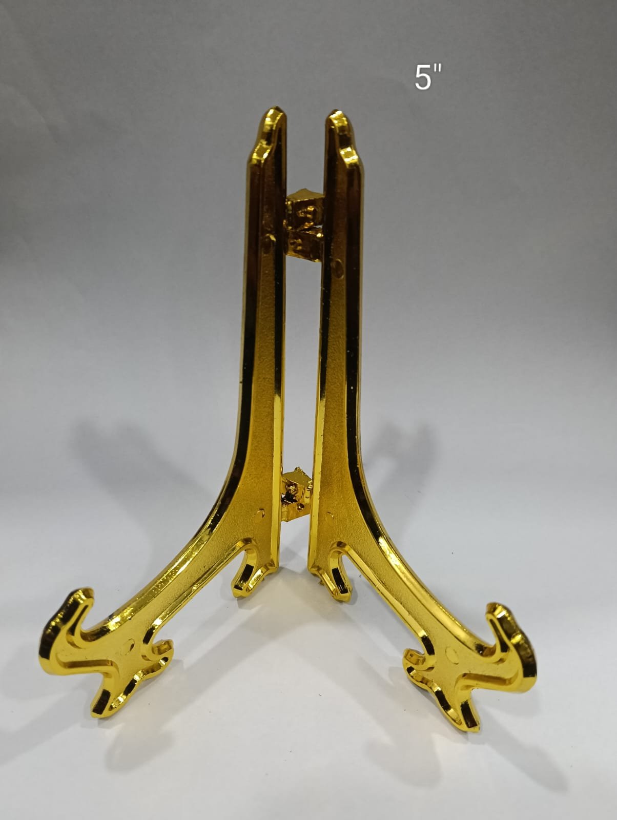 WhatsApp Image 2025-05-09 at 2.51.37 PM Golden Acrylic Stand 5 inch - Image 1