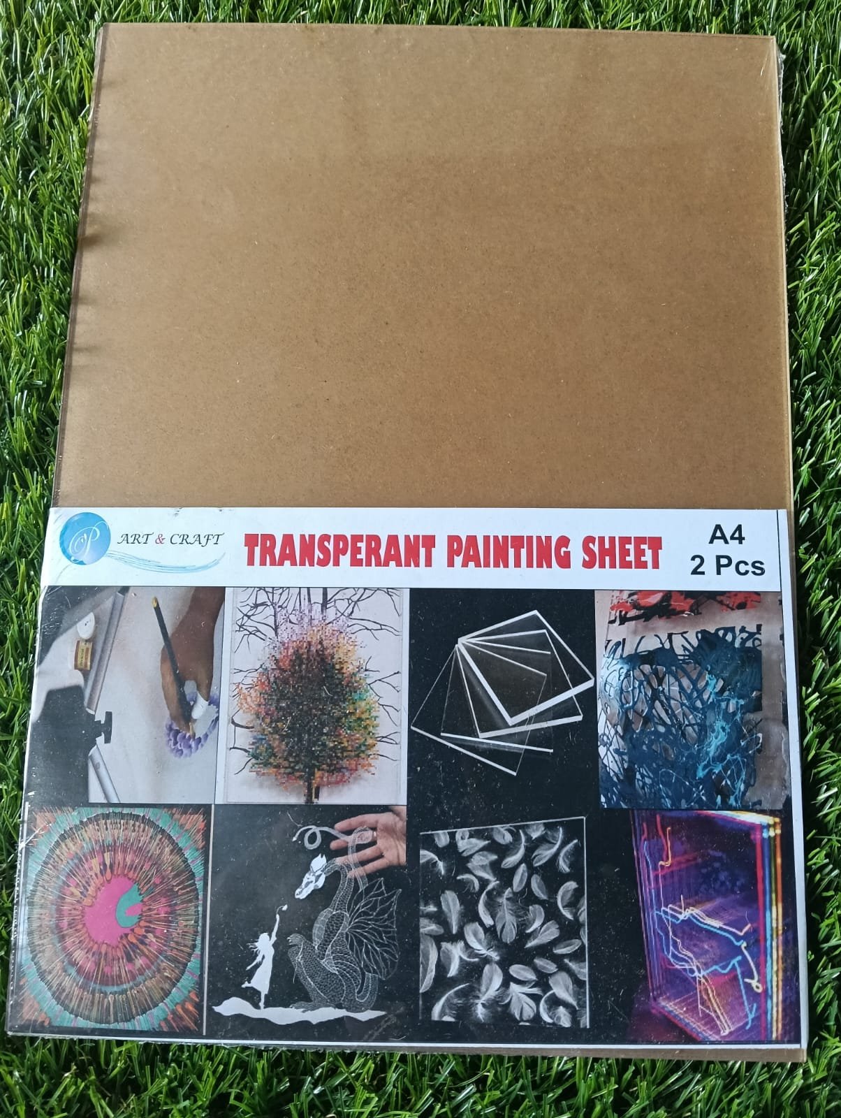 WhatsApp Image 2025-07-10 at 12.01.12 PM transparent pating acrylic sheet A4 2 pcs set - Image 1