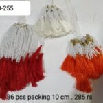 small moti design tussle 10 cm 36 pcs packing