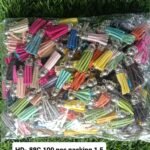 leather tussle 100 pcs pkt silver cap 1.5 inch