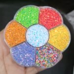 mix glitter dabbi 7 colour combo