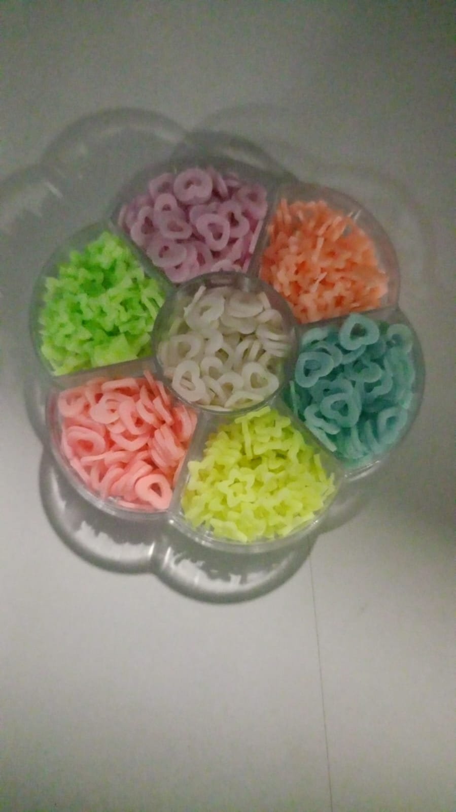 WhatsApp Image 2025-08-07 at 12.43.54 PM (4) mix glow in dark dabbi 7 colours sequance - Image 1